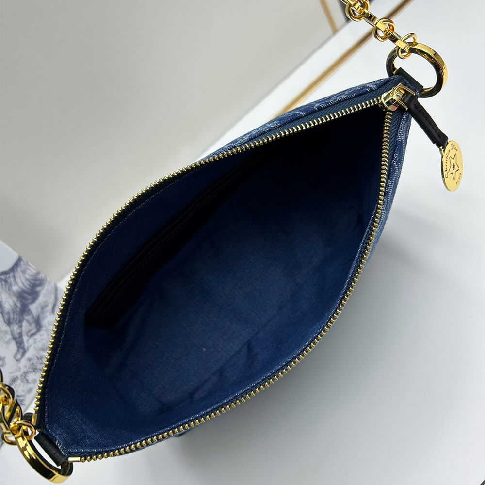 Dior Diorstar Hobo Bag with Chain - Image 9
